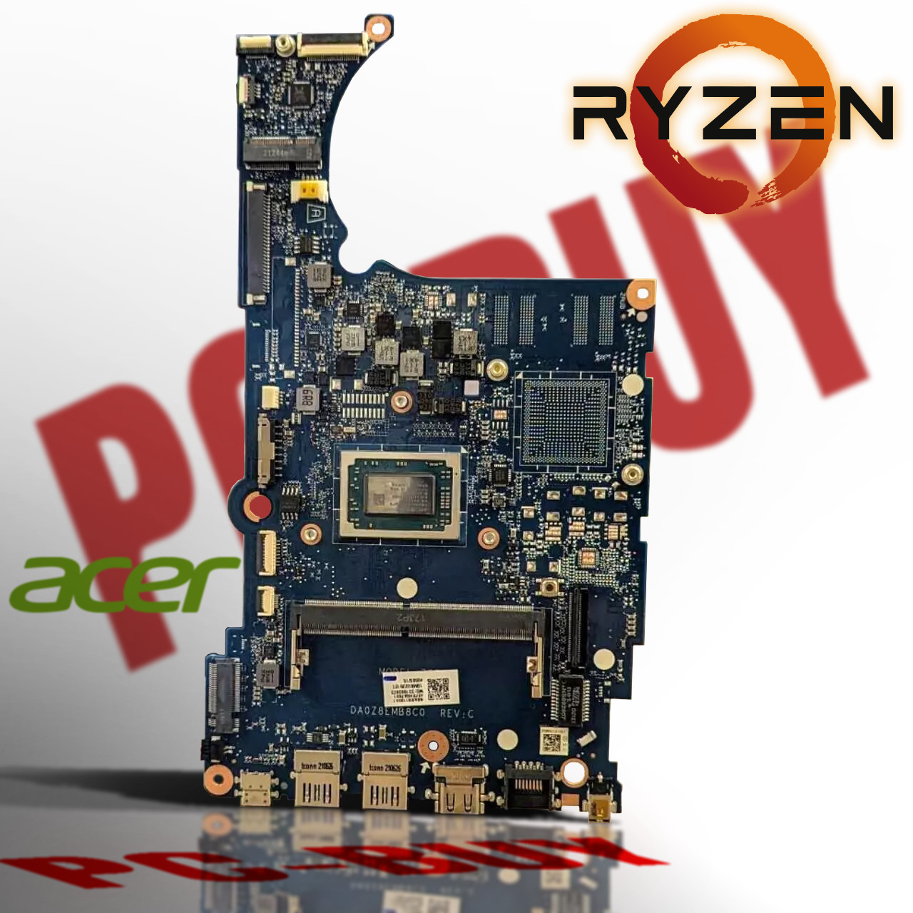Acer Aspire A314-23 A315-23 A515-46 Ryzen 3 3300U 4GB Motherboard NB.ABR11.003
