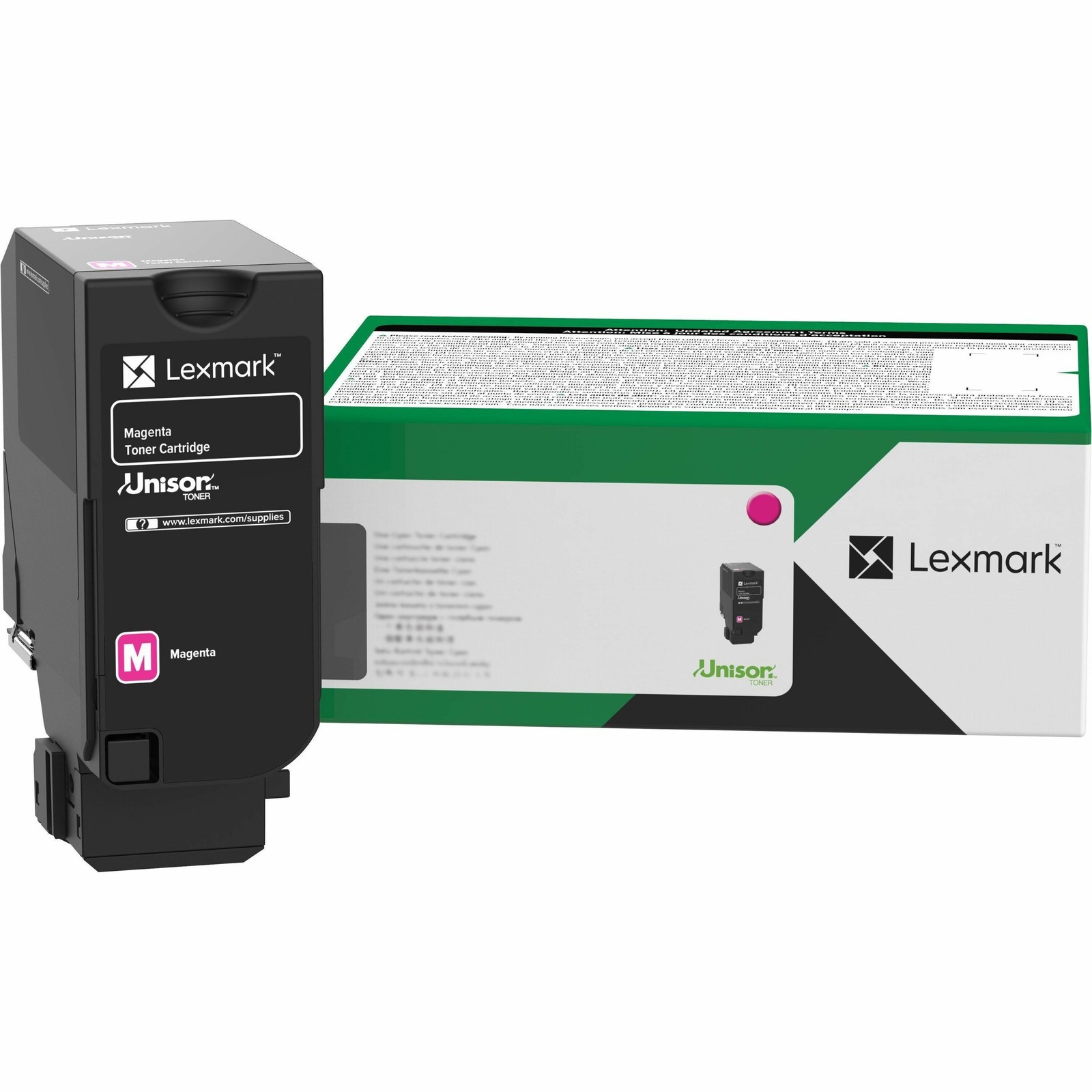 Lexmark Unison Original Laser Toner Cartridge - Magenta Pack (71c10m0)