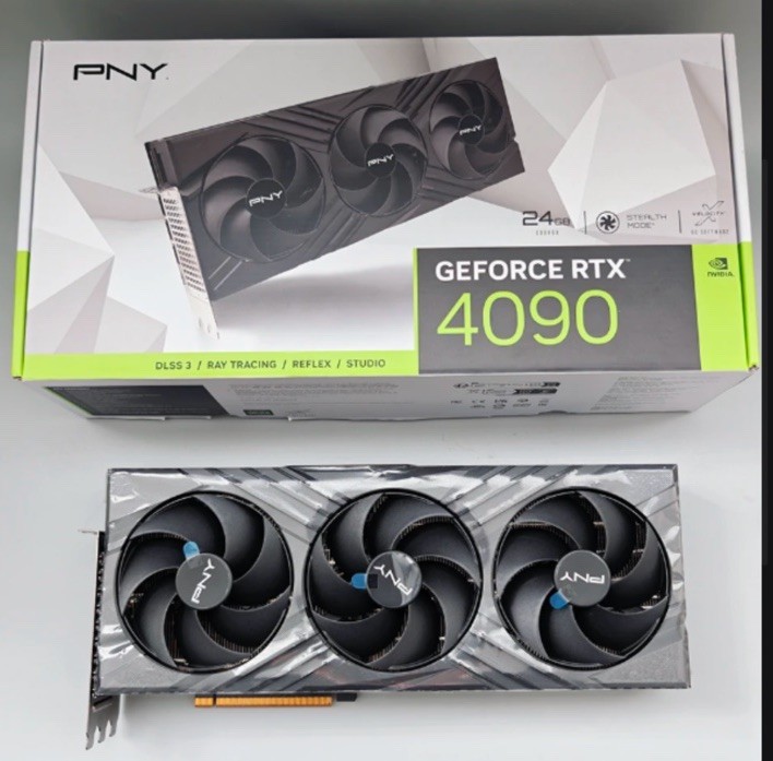 PNY NVIDIA GeForce RTX 4090 24GB GDDR6X  COOLER ONLY NO GPU - Heatsink only