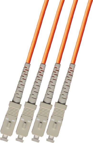 Direct Burial Outdoor SC 4 Strand Fiber Optic Cable Multimode 62.5/125 20M