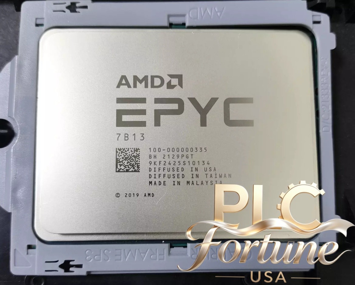 Used AMD EPYC 7B13 64Core 2.25GHz 256M Socket SP3 240W CPU EPYC 7763 OEM Version