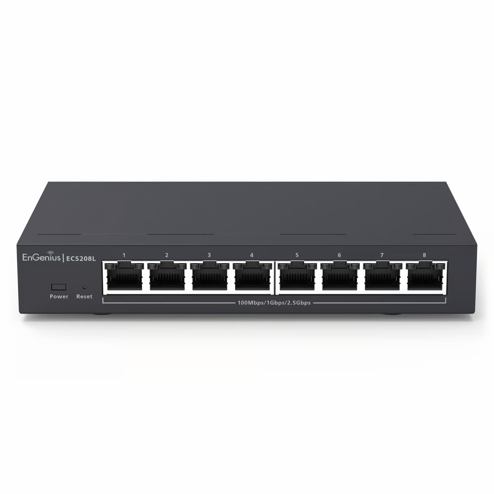 EnGenius ECS208L Cloud Lite 8-Port Multi-Gigabit Switch