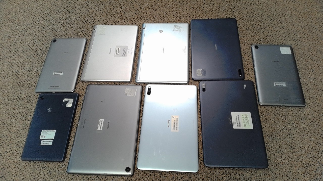 Lot of 9 Non-Working Higher End Generic Tablets for Parts