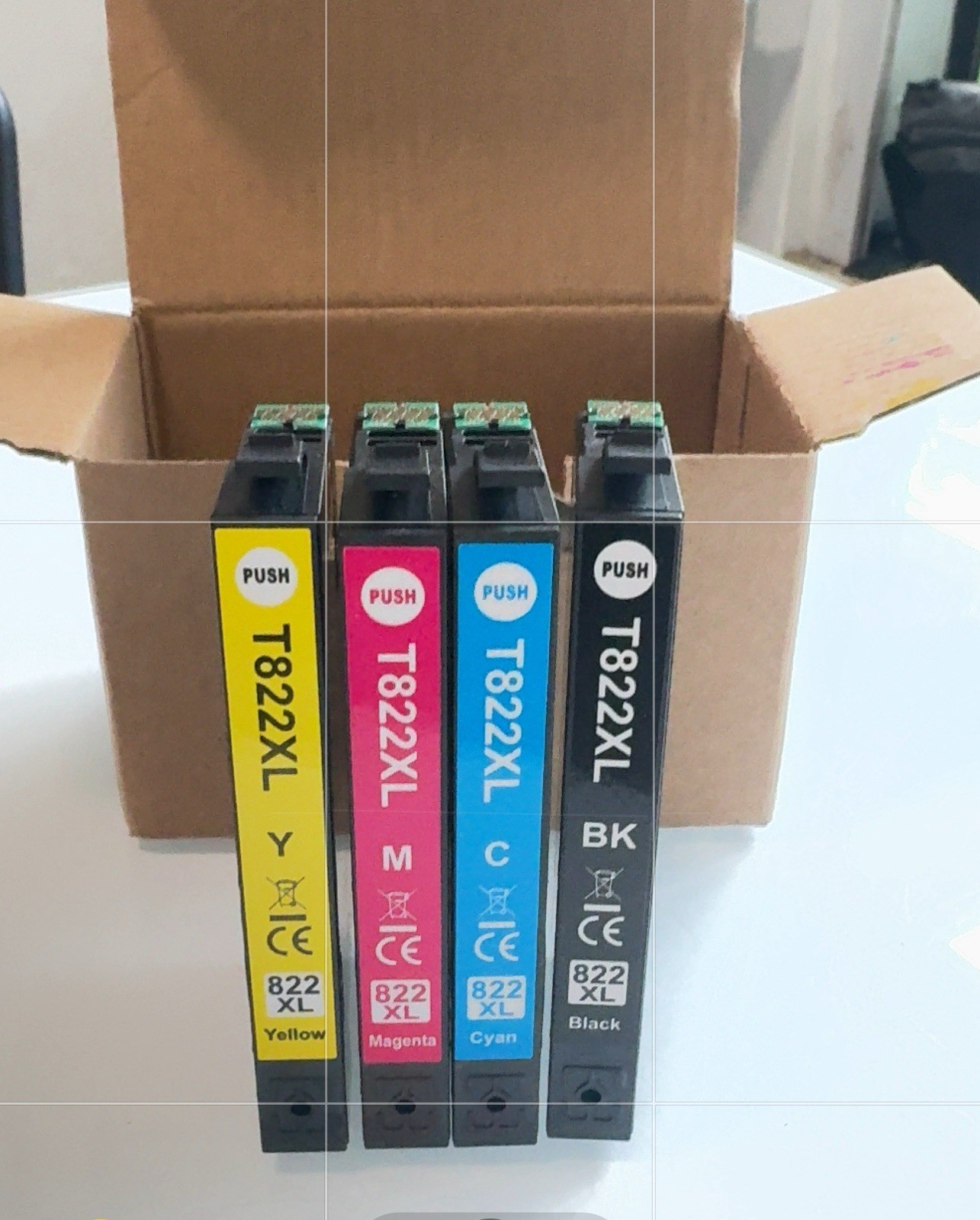 822XL Reman Ink Cartridge • 4 Piece • Black Yellow Magenta Cyan