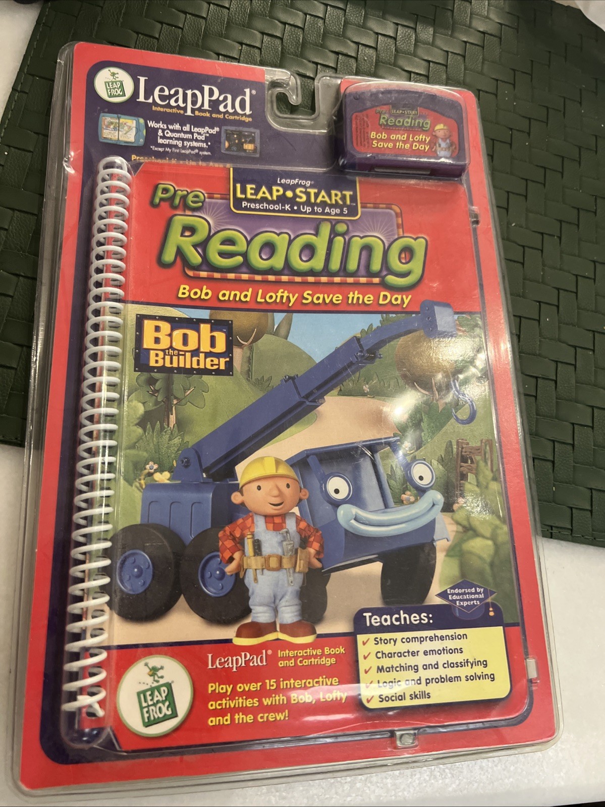 Leap Frog Leap Pad - Bob and Lofty Save the Day Bob The Builder New