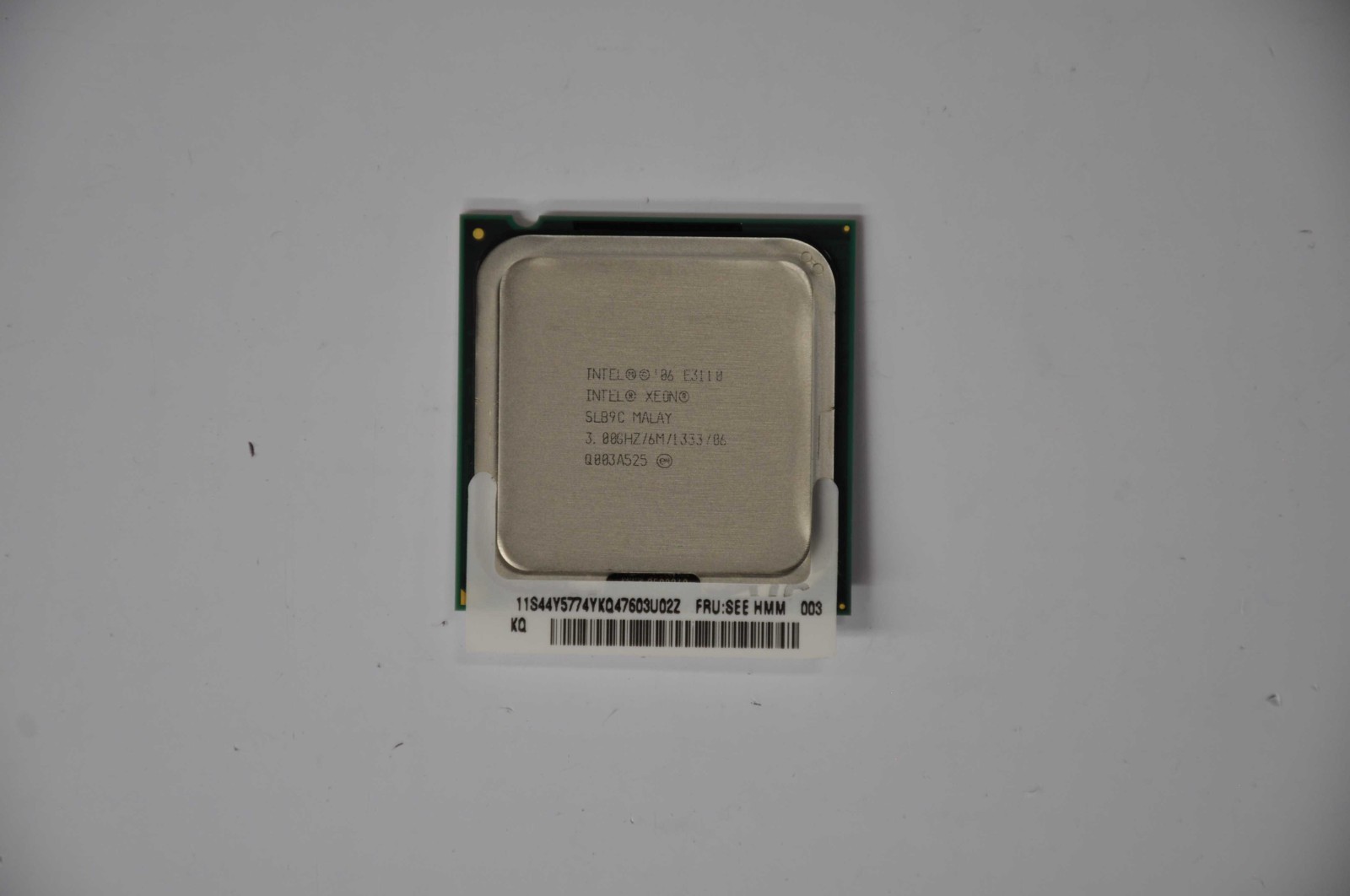 INTEL XEON PROCESSOR E3110 (6M CACHE, 3.00 GHZ, 1333 MHZ FSB) GRADE A SLB9C