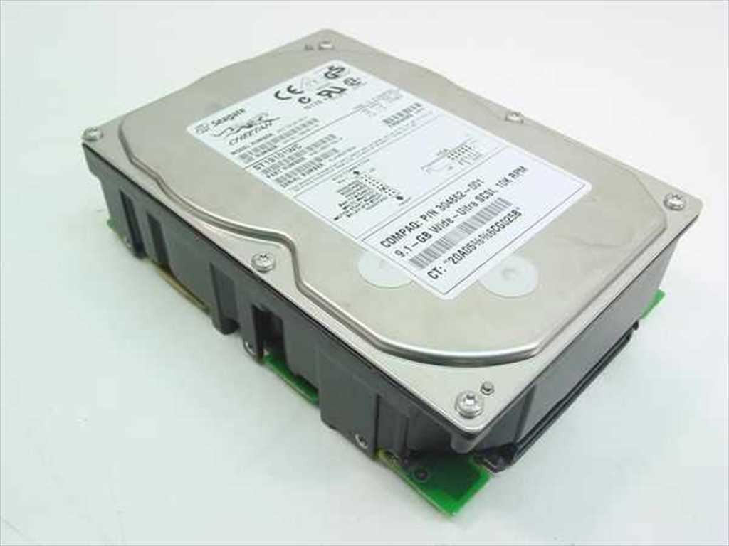 Seagate ST19101WC Cheetah 9.1GB 10000 RPM 80-Pin Wide SCSI HDD Compaq 304862-001