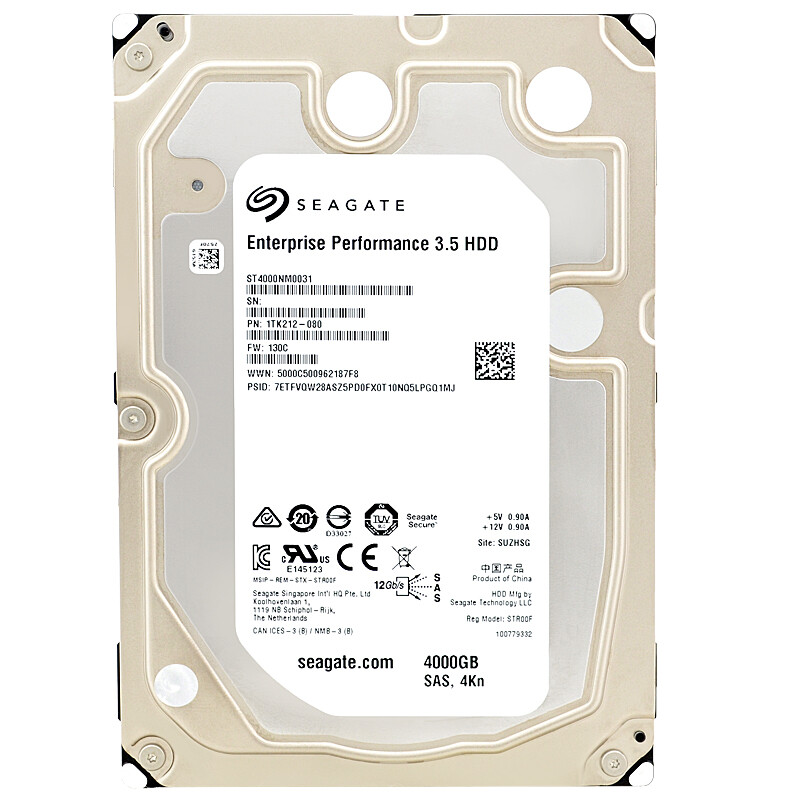 FIT FOR Seagate ST4000NM0031 4TB 10K RPM 12Gb/s SAS 3.5" HDD