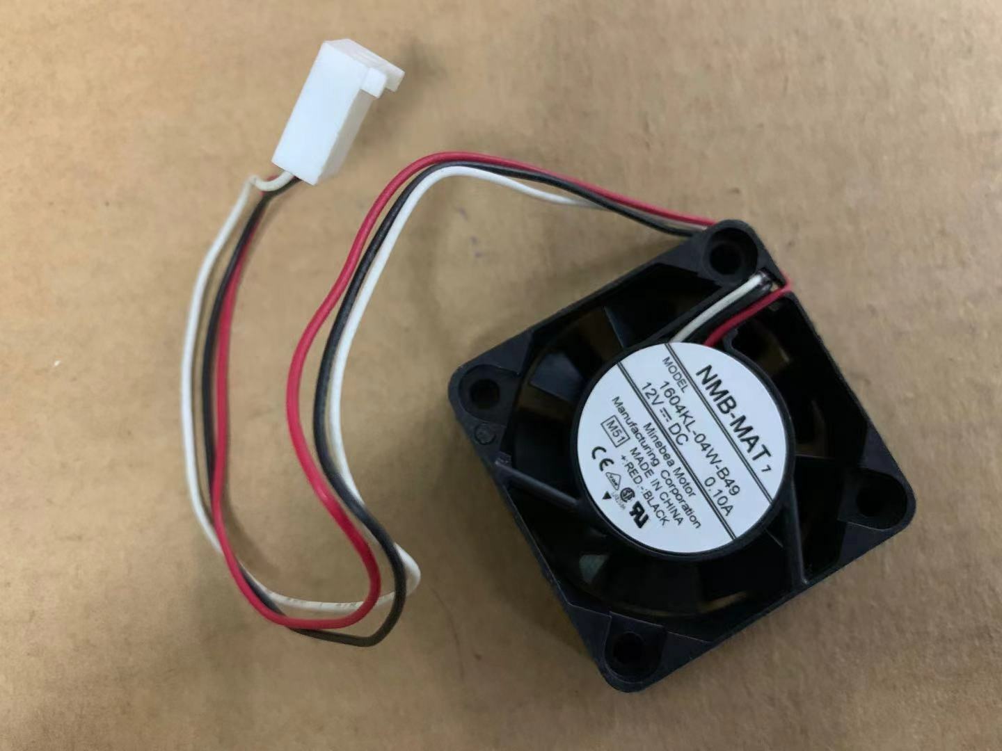  4010 4CM NMB-MAT 1604KL-04W-B49 CPU Fan 12V 0.1A 40*40*10mm Power Supply Fan
