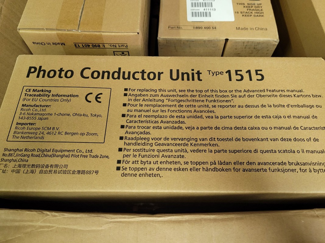 RICOH GENUINE B446-81 PHOTO CONDUCTOR UNIT TYPE 1515 411113 NEW SEALED