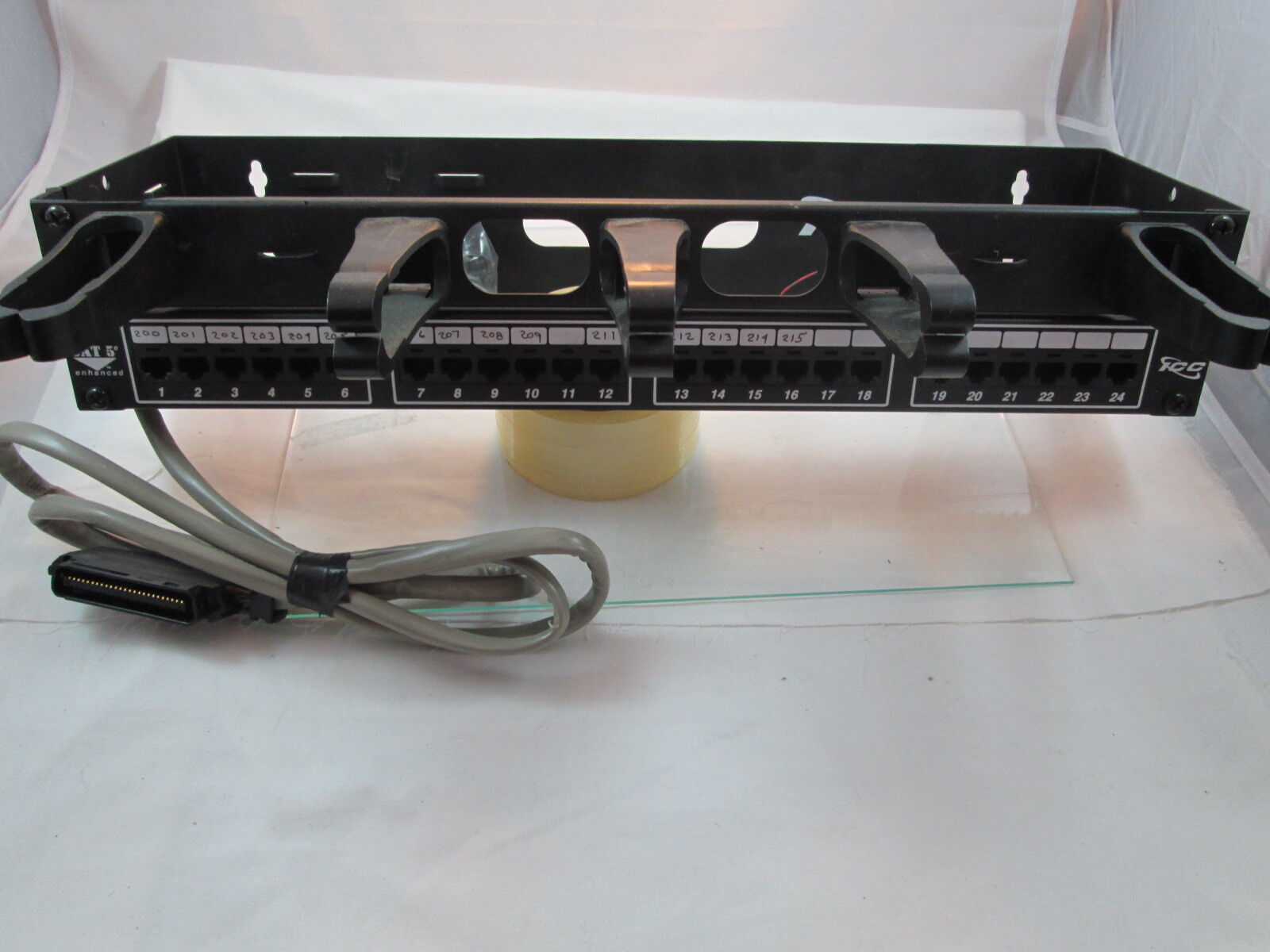 ICCMSHB2RS  - patch panel,mounting rack,cat 5 organizer- get all three