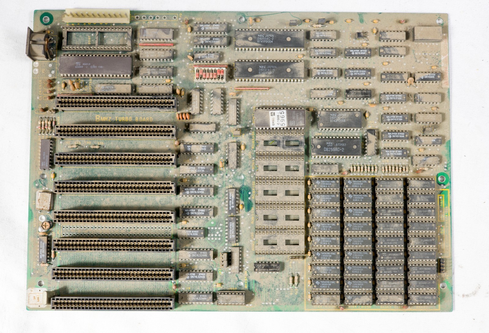 DTK Turbo 8MHz 8088-2 640KB RAM motherboard ISA tested mbdD16