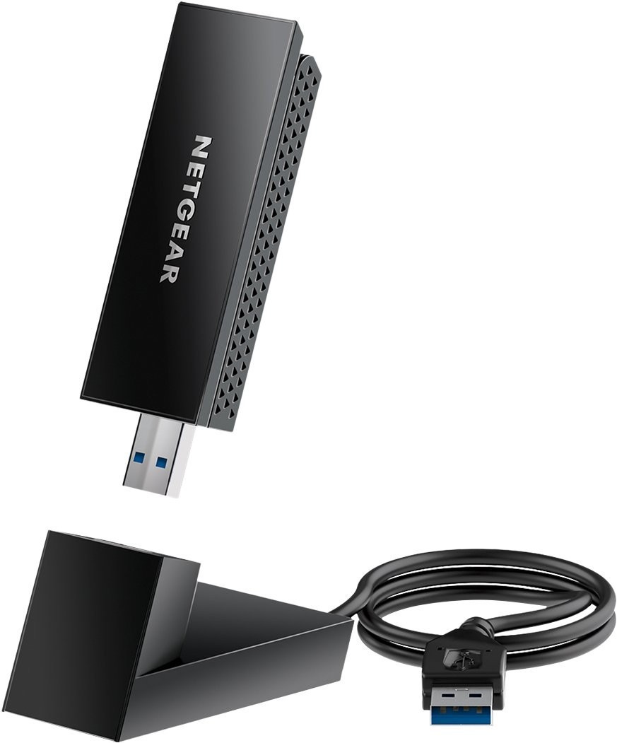 Netgear Nighthawk AXE3000 WiFi 6 / 6E USB 3.0 Adapter Tri-Band 2.4/5/6 Ghz A8000