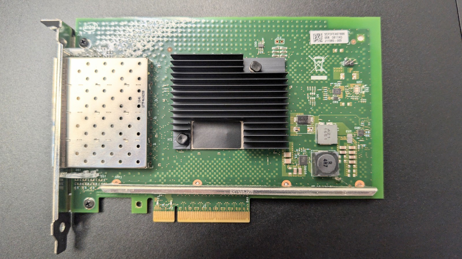X710-DA4FH Intel Quad port Ethernet Converged Network Adapter X710DA4FHBLK 