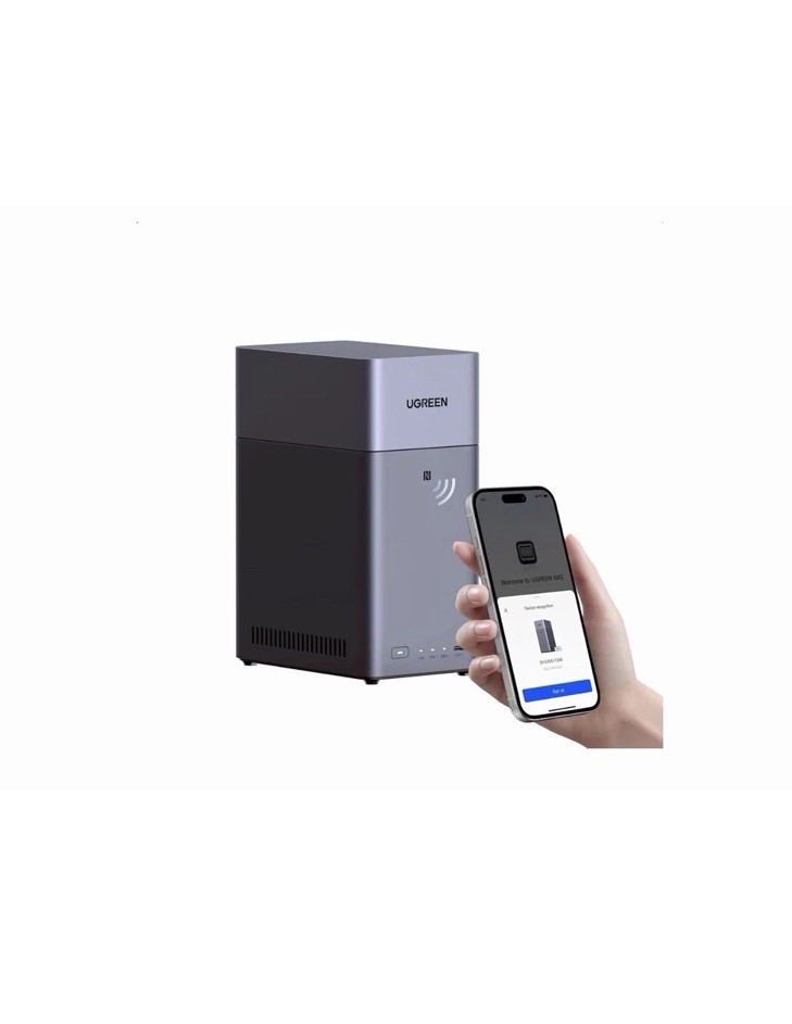 UGREEN NASync DH2300 2-Bay Network Attached Storage NAS - Diskless