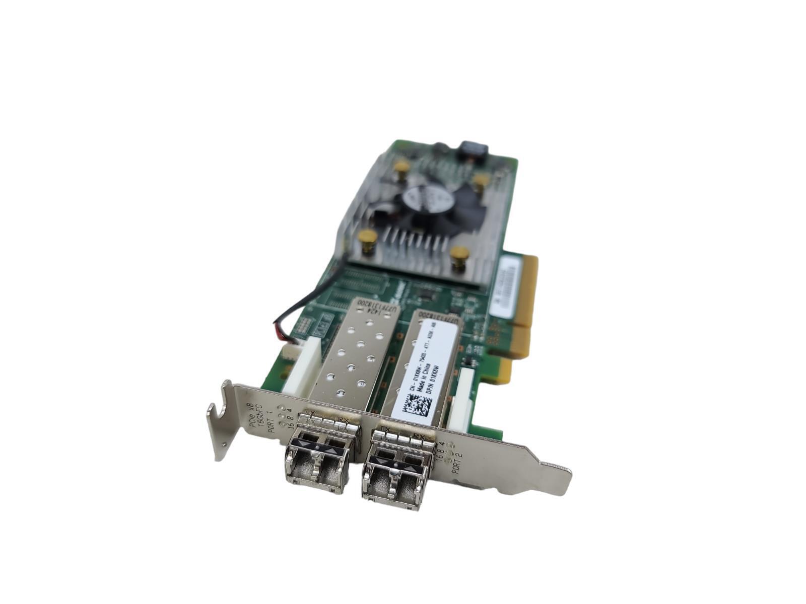 QLE2662 DELL QLOGIC SANBLADE 16GB FC 2 PORT PCIE 3PCN3 1KK8W