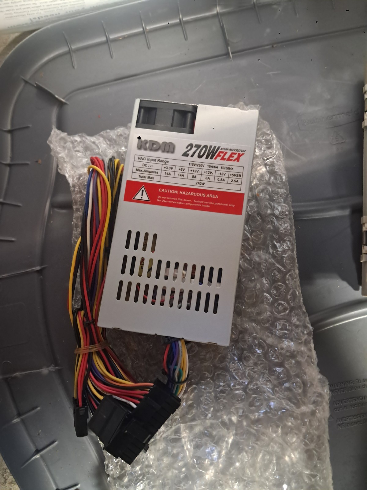 NEW MINI-ITX KDMPOWER 270W KDM-MFX9270H FLEX MINI-ITX ATX Power Supply