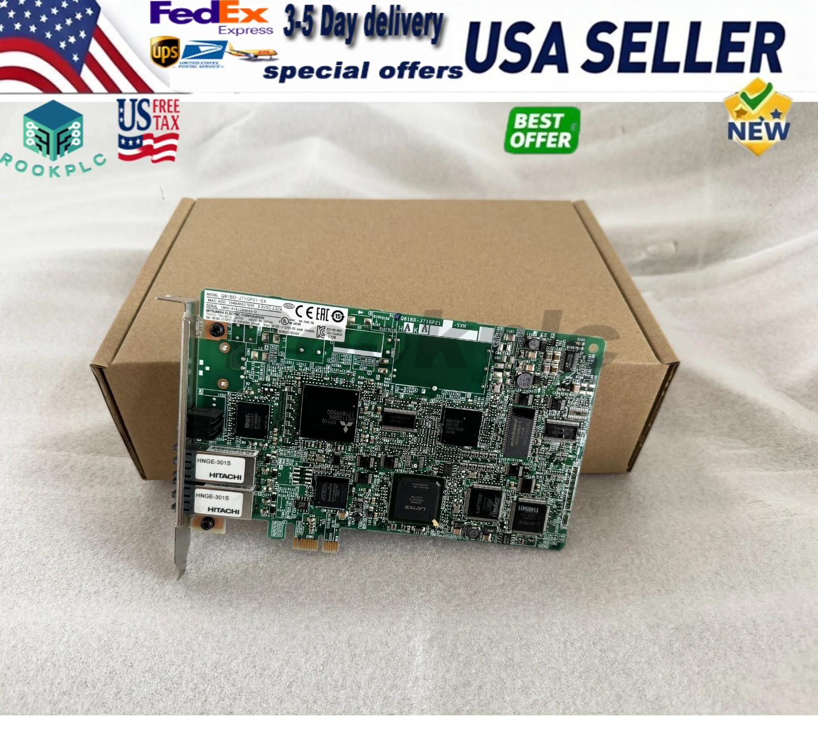1PCS Mitsubishi PLC Communication Module Q81BD-J71GP21-SX