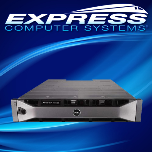 Dell PowerVault MD3200i 12 x 16TB 7.2K NL SAS (192TB) iSCSI SAN