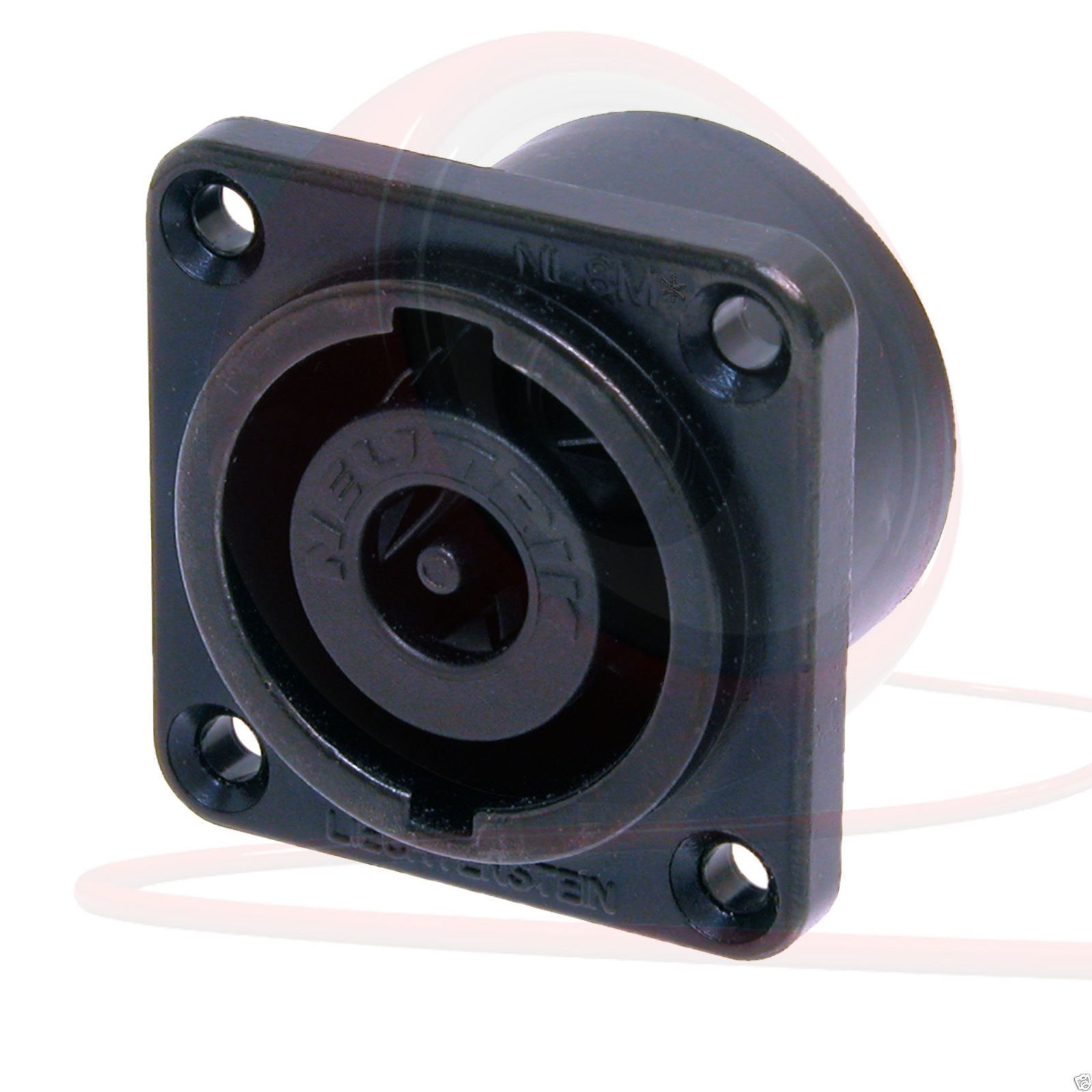 Neutrik NL8MPR-BAG Male 8 Pole Speakon Chassis Panel Mount