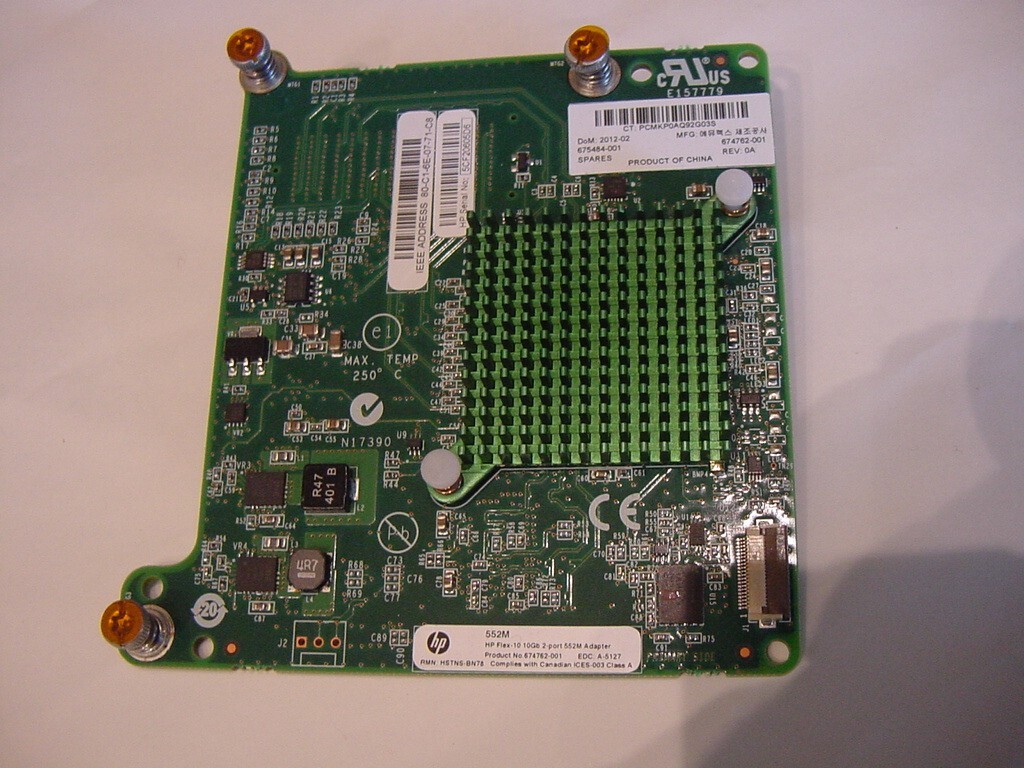 HP FLEX-10 10Gb 2-PORT 552m ADAPTER