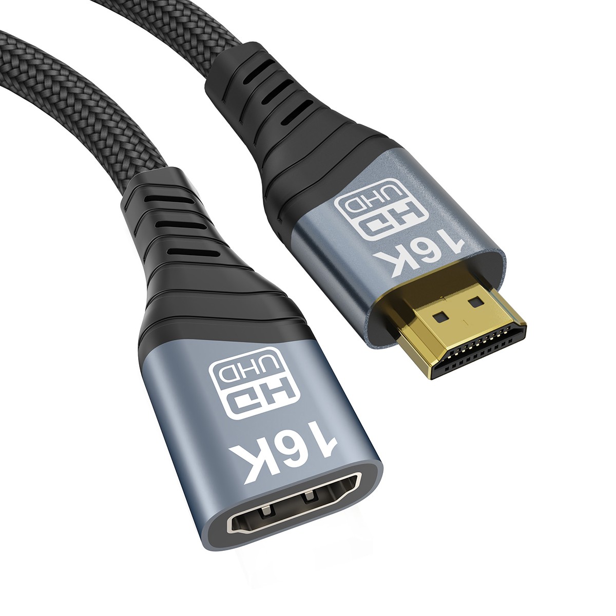 CY 16K 8K UHD HDMI 2.2 Version Extension HDTV Cable Type-A Male to HDMI Female