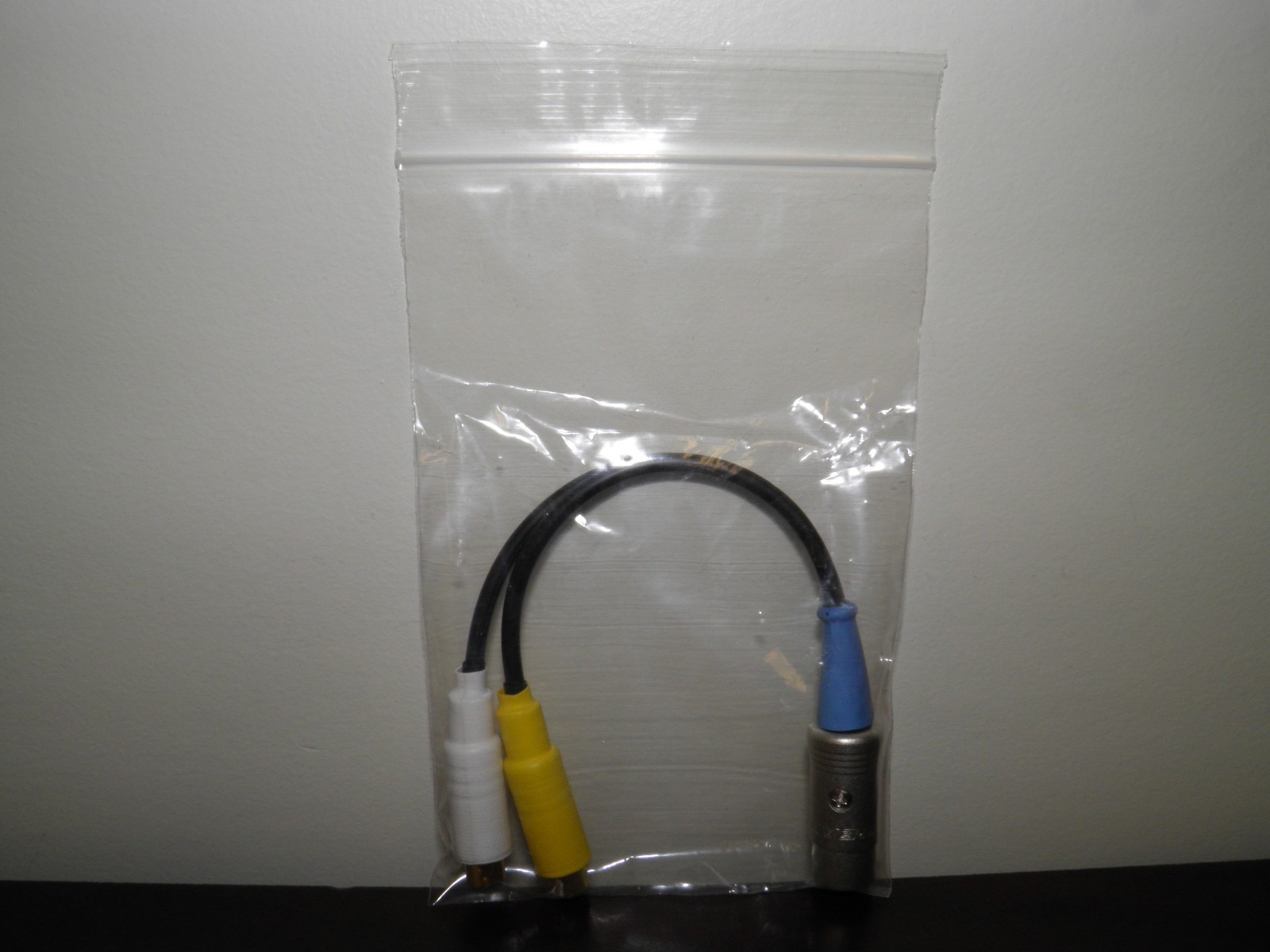Gold plated TV/monitor adapter for the Sega Master System and Sega Genesis one  
