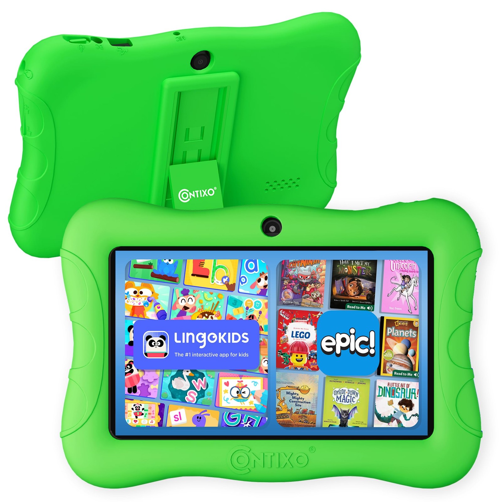 Contixo 7" Kids Tablet Green 32GB Android V9-3-32