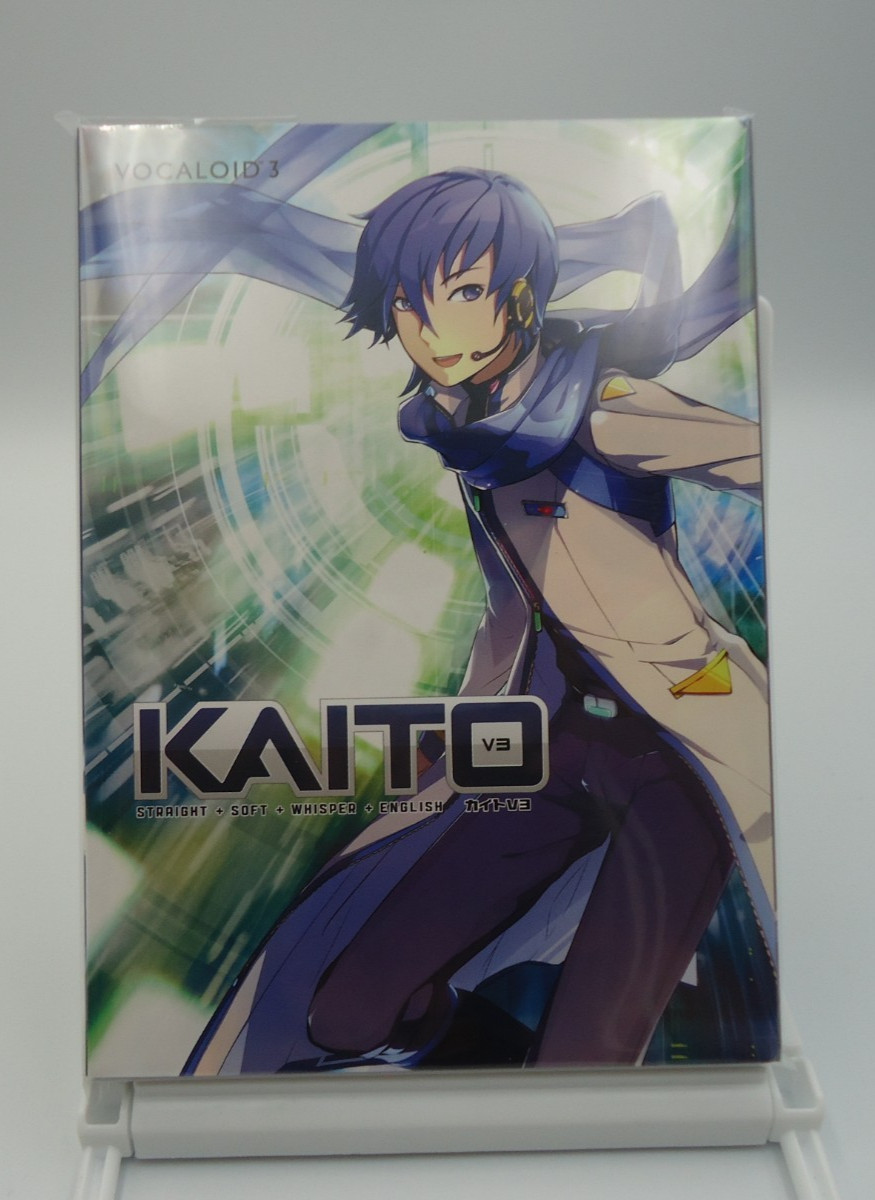 Boxed KAITO V3 Voice Bank – CRYPTON Vocaloid3 Win/Mac English-Japanese New