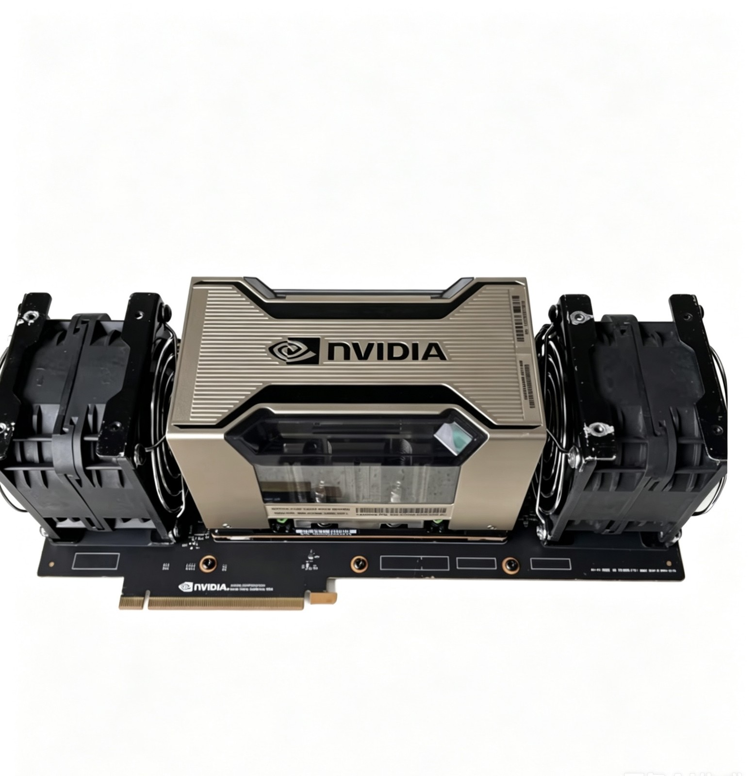 NVIDIA Tesla A100 SXM4 To PCIE Adapter Board+2X Fan+aluminium alloybackboard