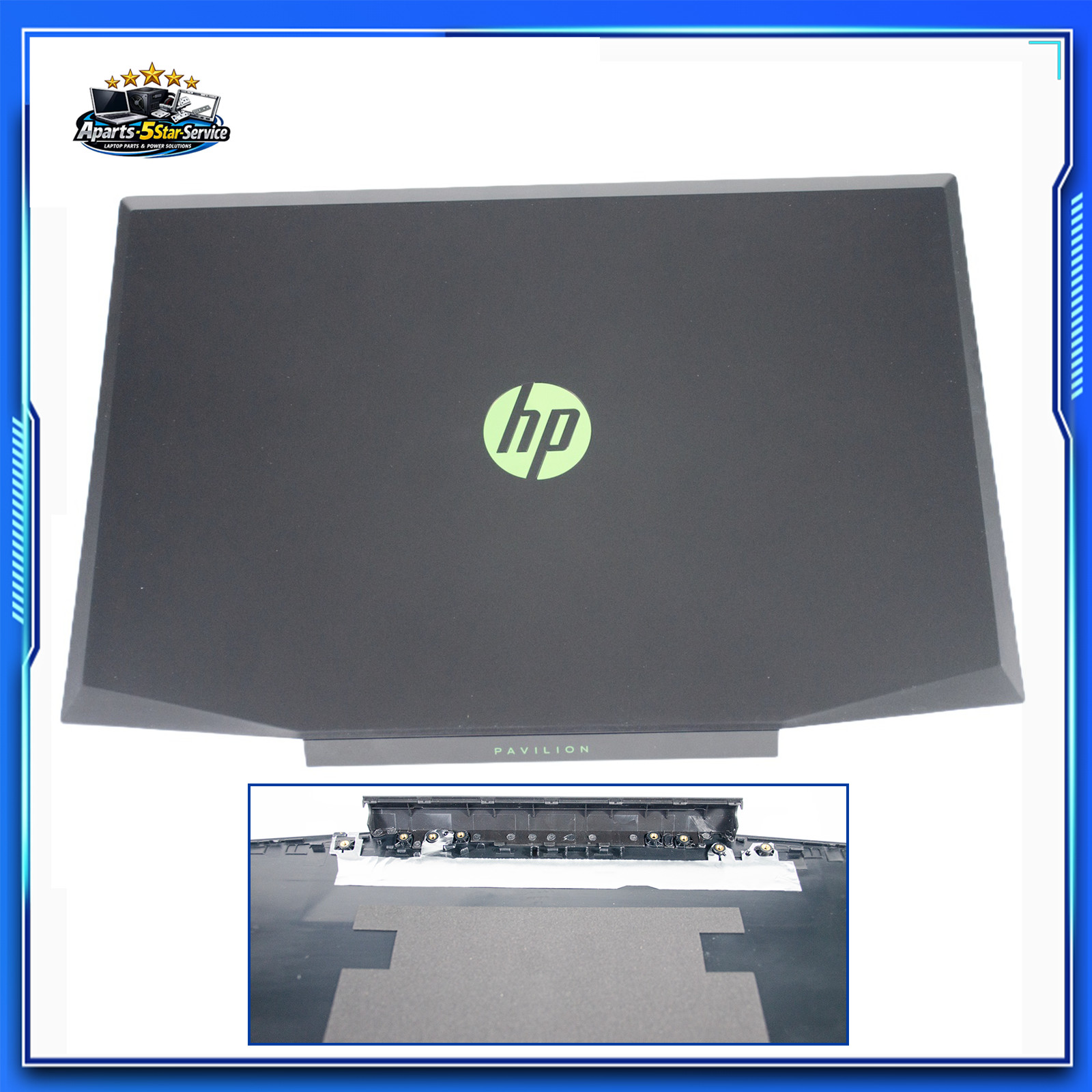 For HP Pavilion 15-CX 15-cx0056wm 15-cx0020nr 15CX LCD Back Cover L20313-001 USA