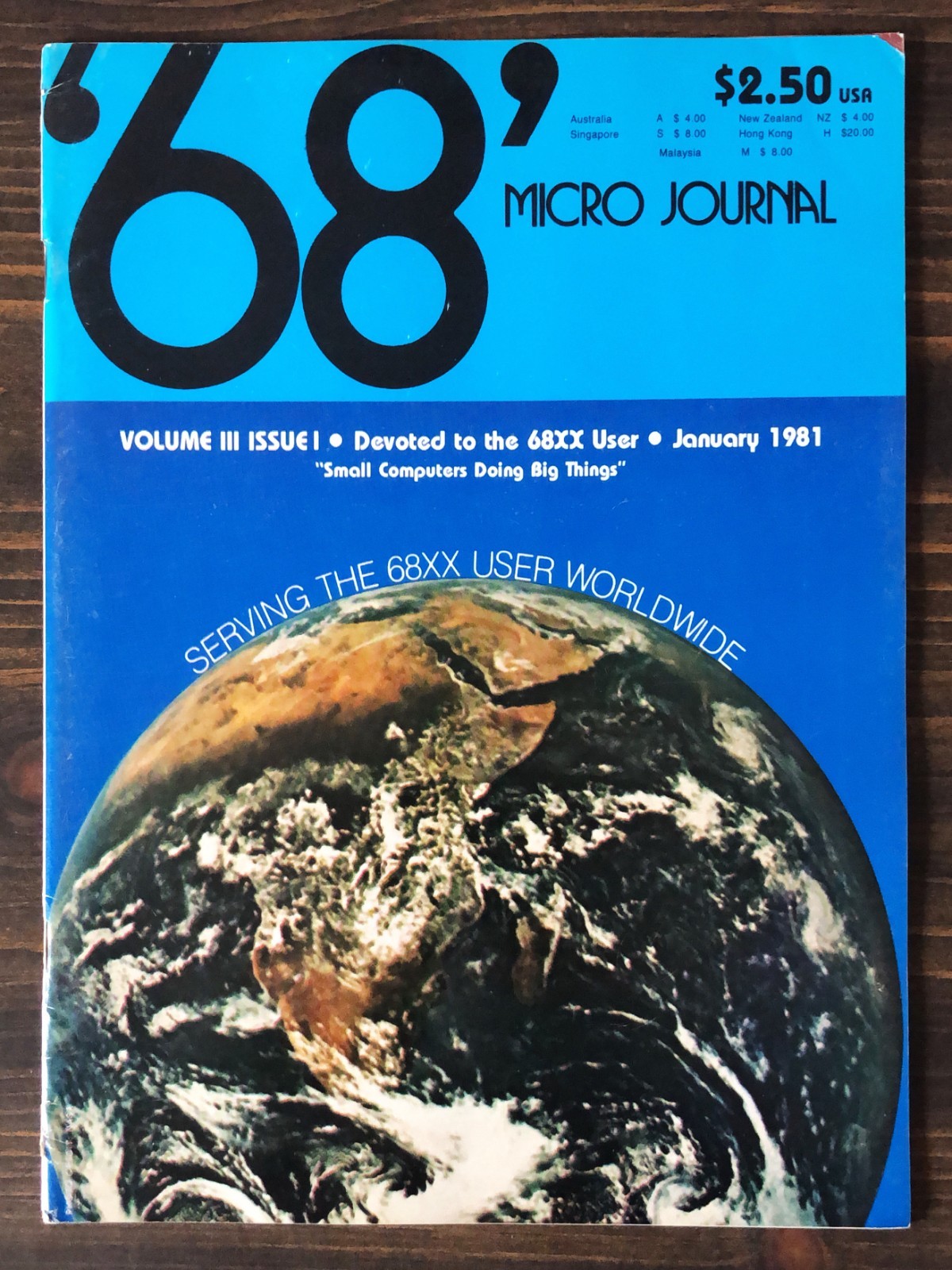 68 Micro Journal - January 1981, Vol. III, Issue I
