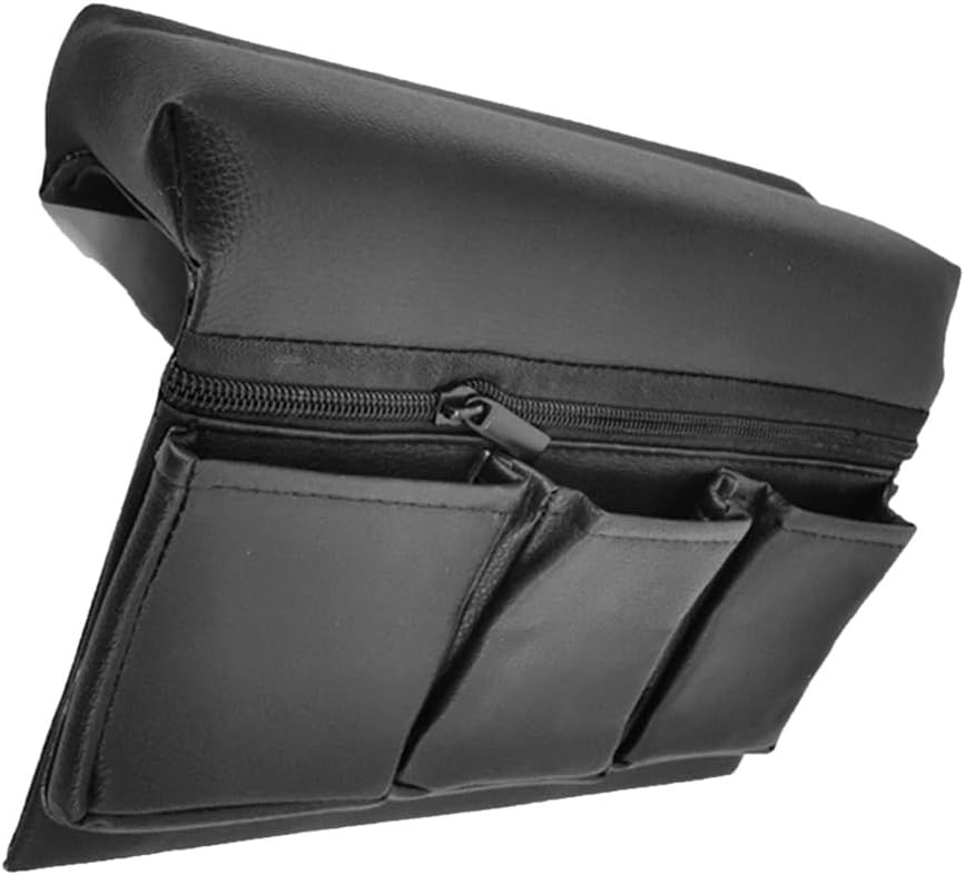 Car Door Side Storage Pocket : Leather Window Armrest Bag Black Door... 