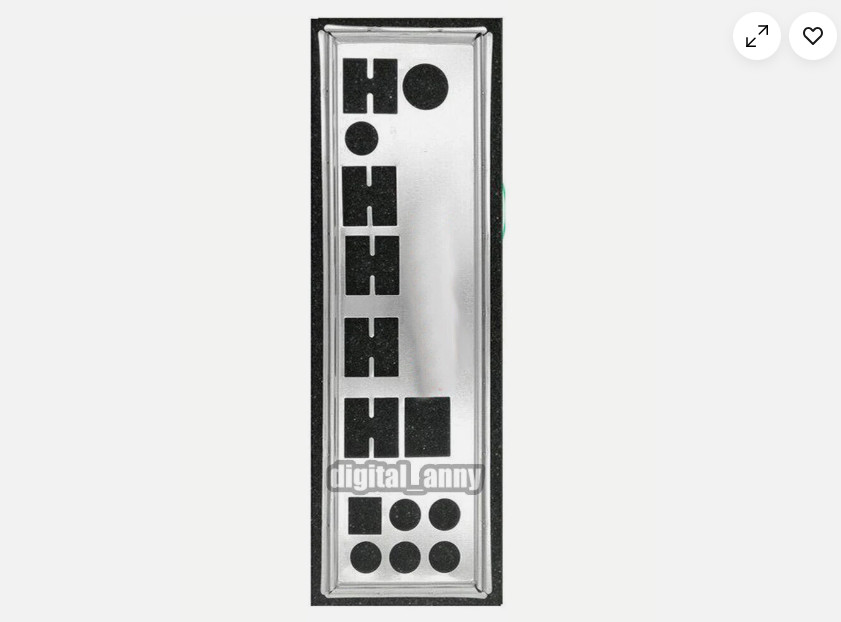 OEM IO I/O Shield For MSI X99S SLI PLUS、X99A GAMING 7 Back plate rear baffle