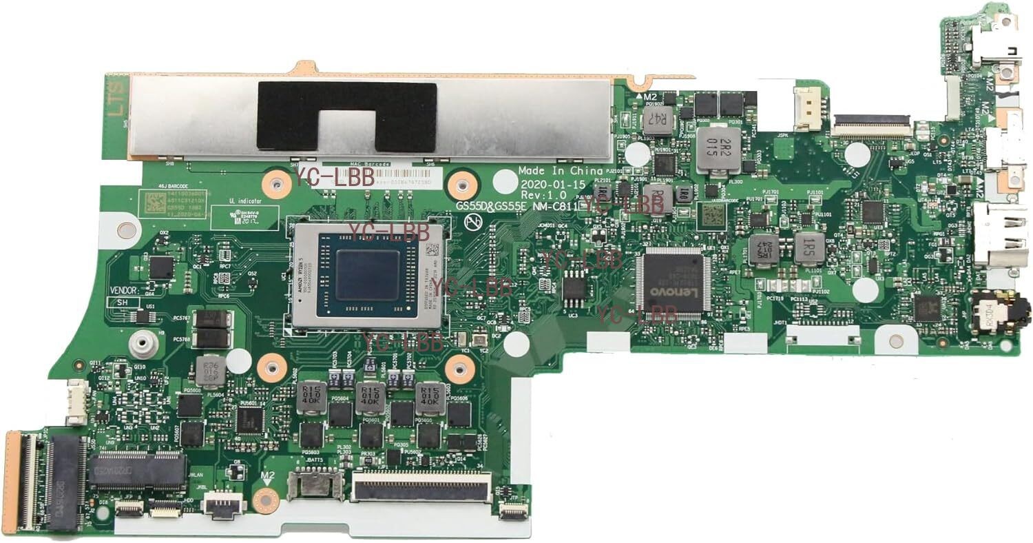 5B20S44358 5B21B33103 For Lenovo ideapad 5-15ARE05 Motherboard R5 4500U UMA 8G