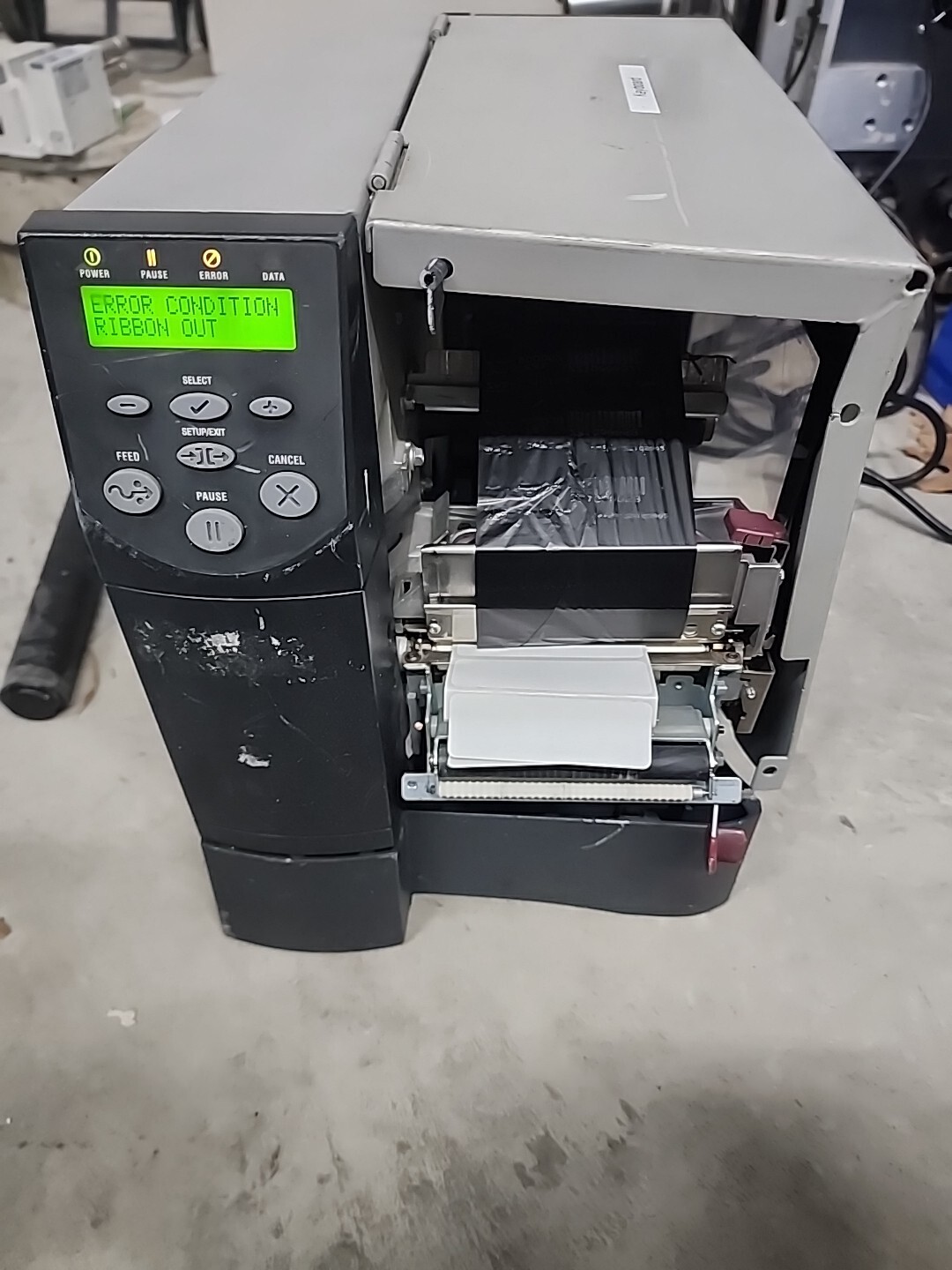 Zebra Z4m Plus Thermal Barcode Label Printer Z4mplus