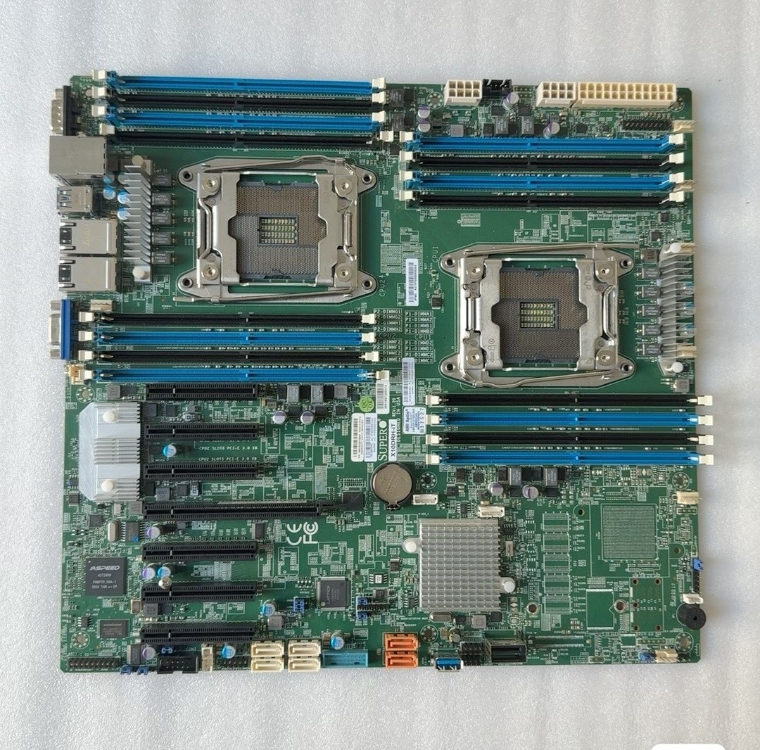 Supermicro X10DRH-iT Motherboard Intel C612 LGA2011 Xeon E5-2600 V3 V4 DDR4