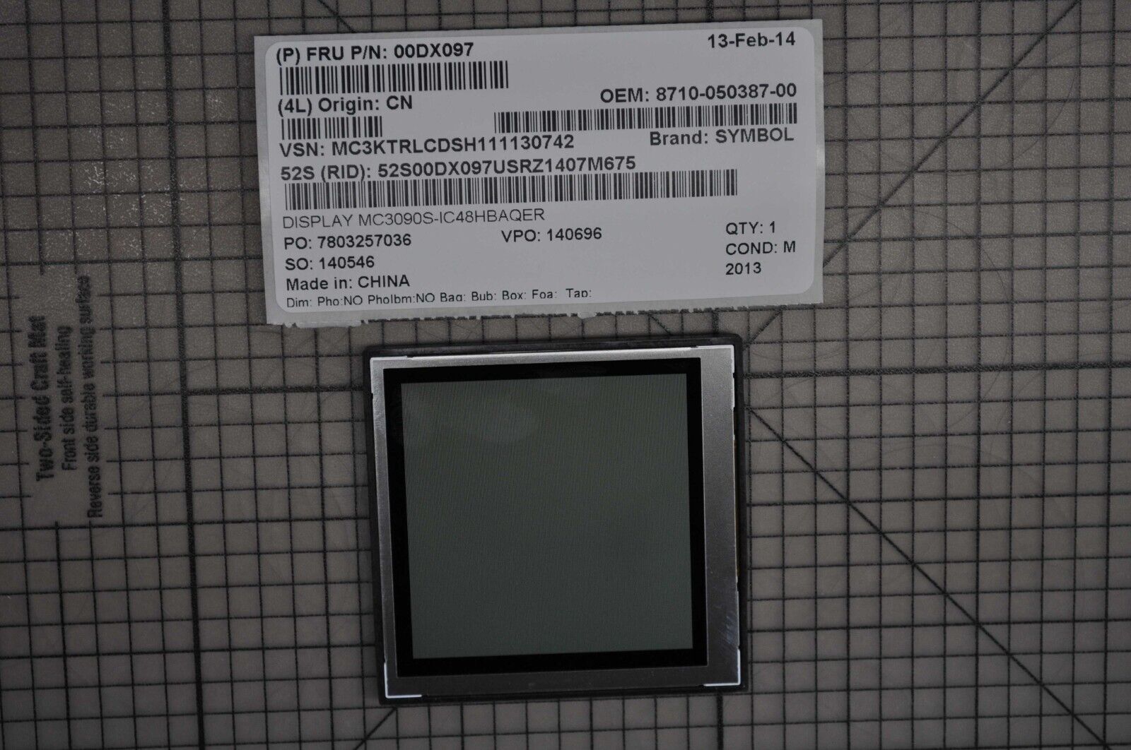 New SYMBOL Motorola MC3100 Series TFT LCD Module Display 8710-050387-00