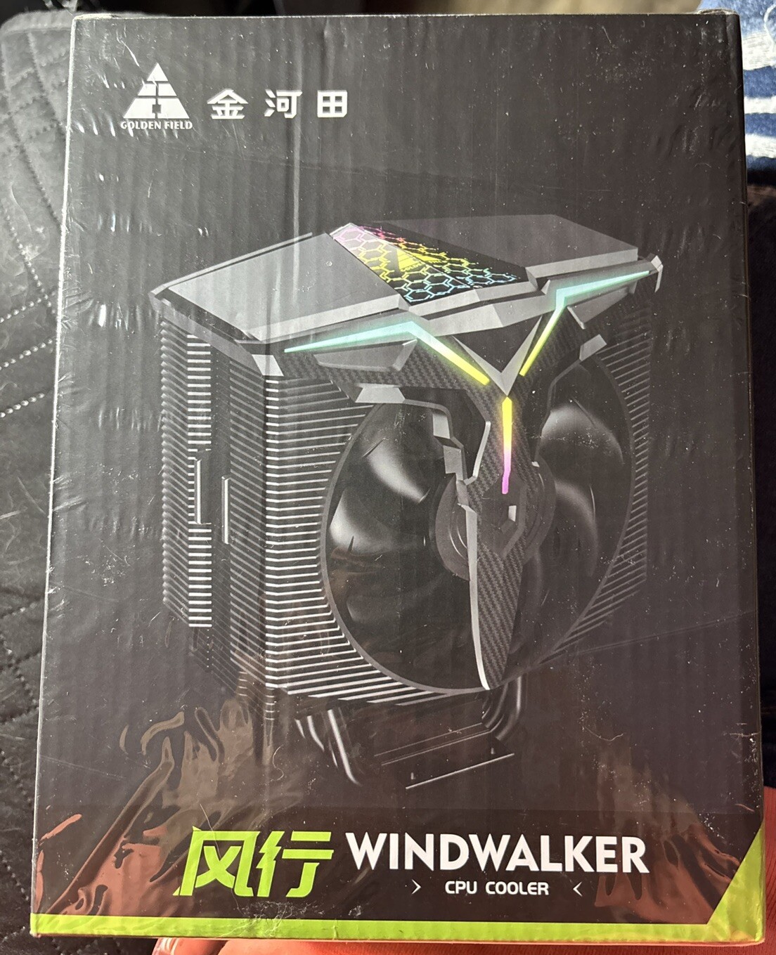 GOLDEN FIELD Wind Walker 04 A-RGB CPU Cooler 4 HEATPIPES - BRAND NEW SEALED