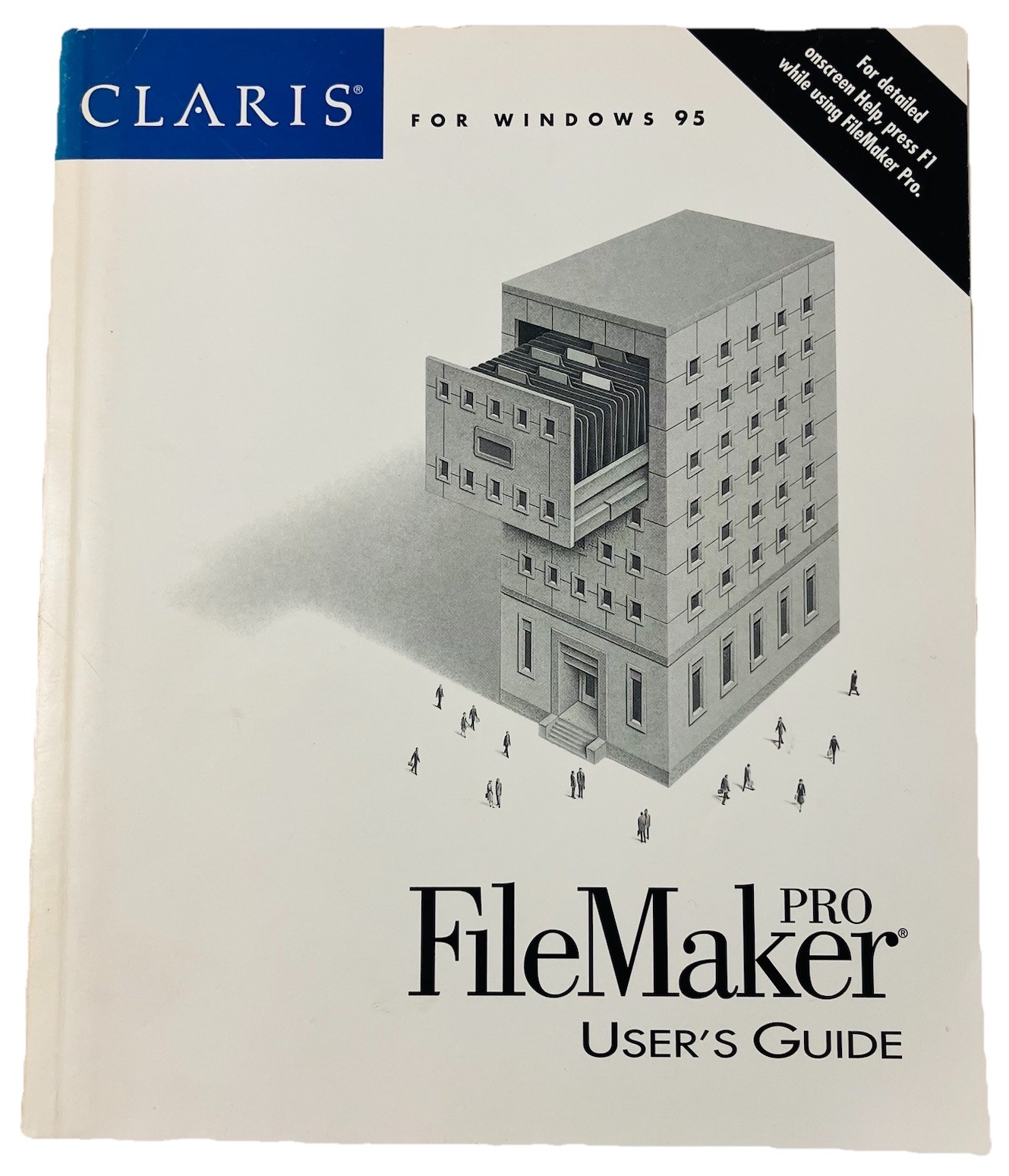 Claris FileMaker Pro Windows 95 User Guide Manual Vintage Database Software