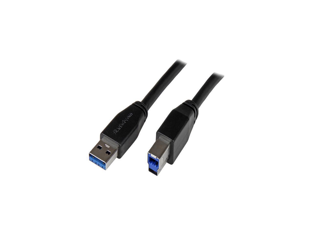 StarTech.com 10m 30 ft Active USB 3.0 USB-A to USB-B Cable - M/M - USB A to B