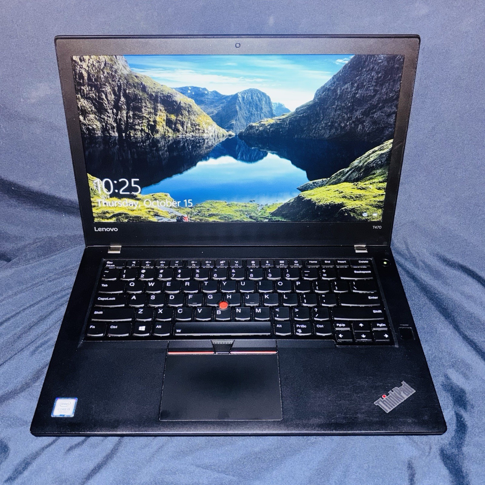 Lenovo ThinkPad T470 i5-7200U 2.71GHz 256GB SSD 16GB Ram tested