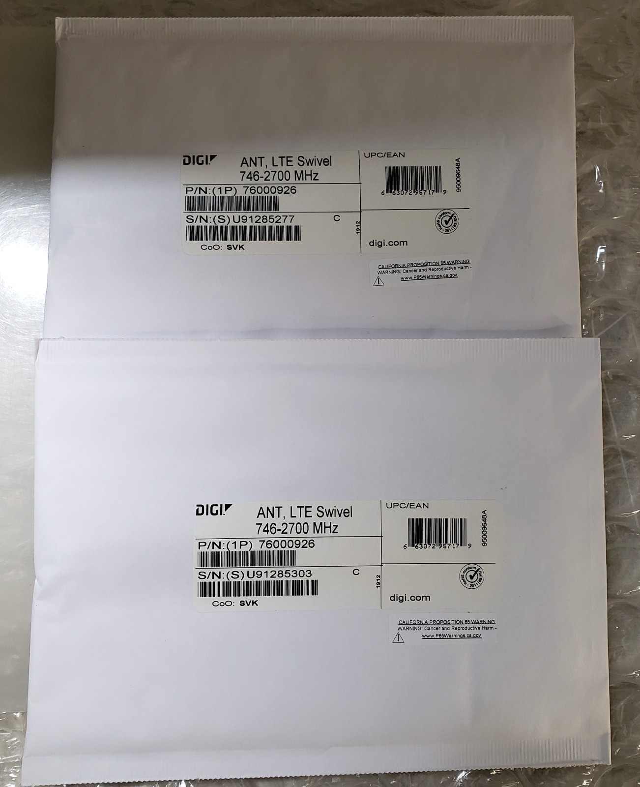 Pair of Digi ANT LTE Swivel 746-2700MHz 76000926 NEW *SEALED*