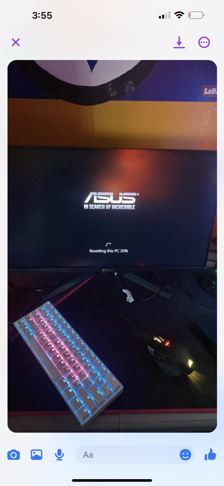 pc gaming used Specs Are 3060ti 32gb ram 3tb ssd i9 10400f Runs Great