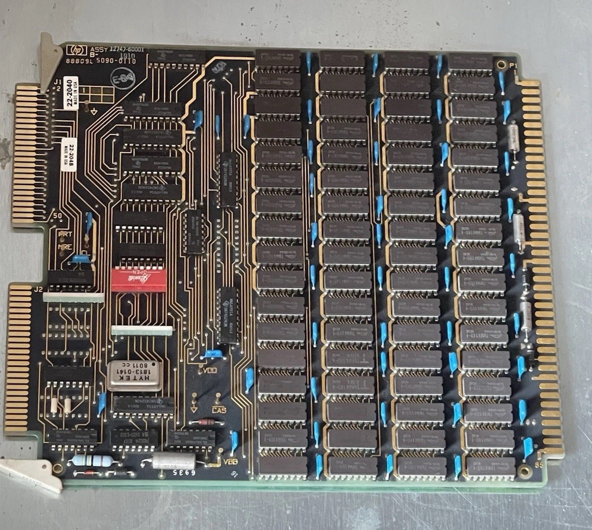 HP 13181-60075 Digital Tape Interface PCB PCA HP 2100 21MX 7970 Vintage