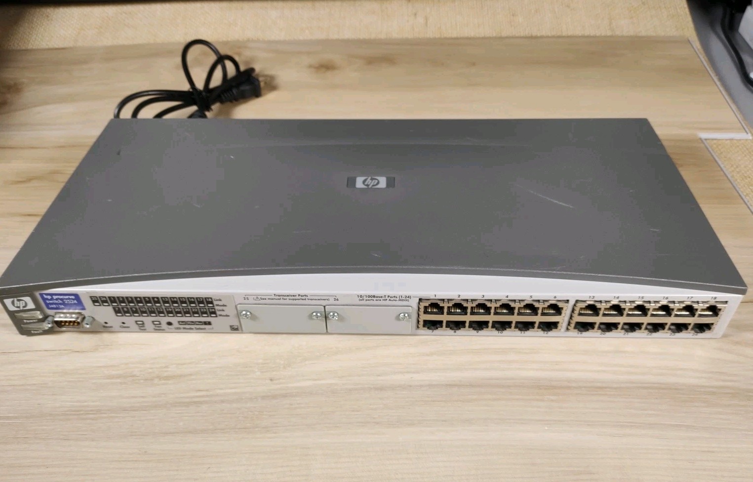 HP Procurve Switch 2524 J4813A J4813-80099 24-Port Switch ✅