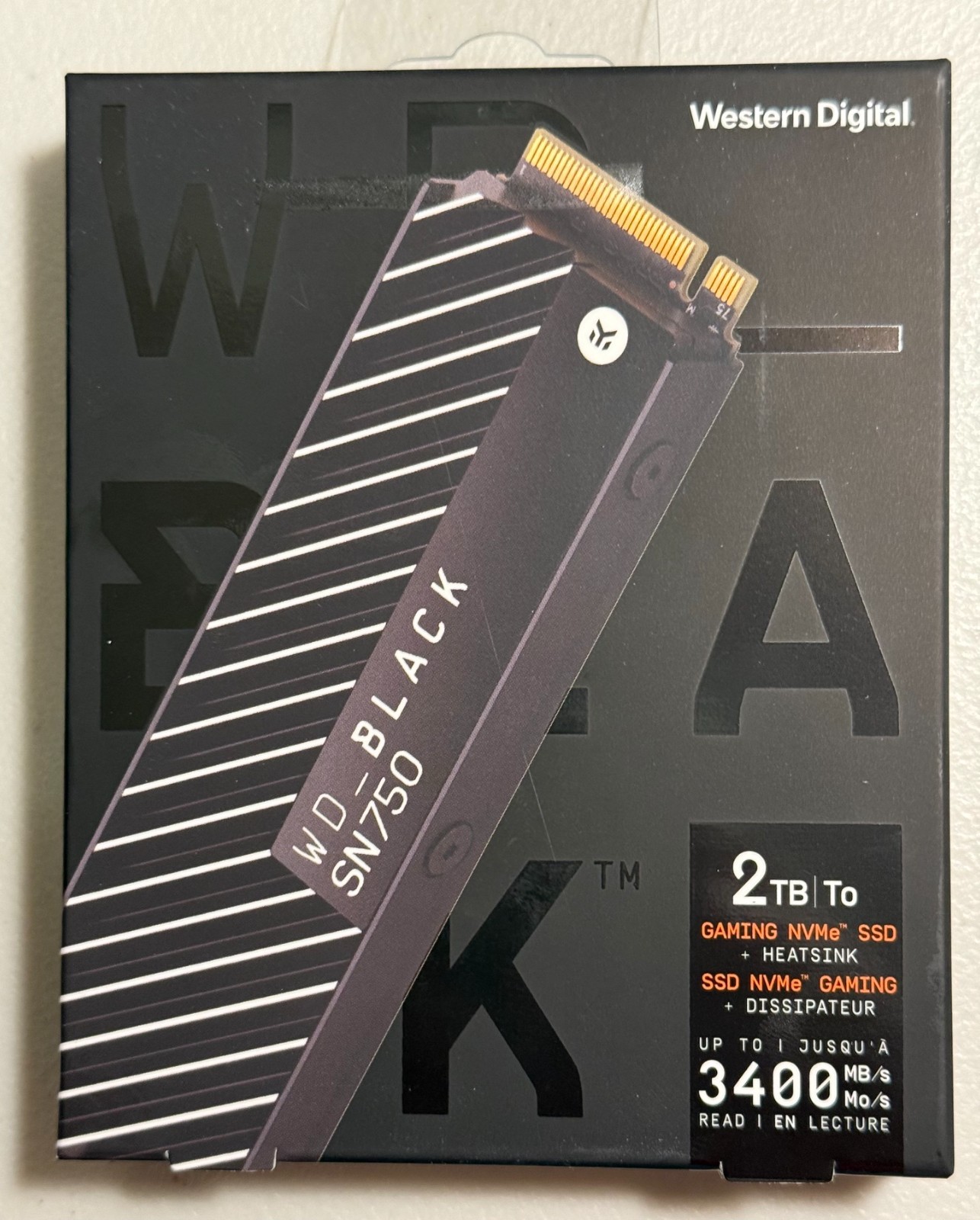 WD_BLACK 2TB SN750 NVMe Internal Gaming SSD Solid State Drive - Gen3 PCIe (NEW)