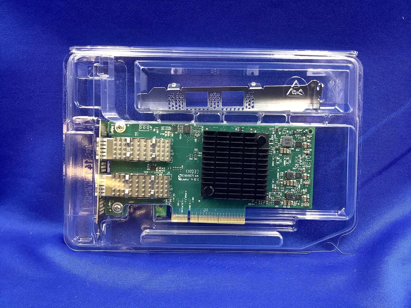 Both Brackets MCX4121A-ACAT Mellanox ConnectX4 Lx 2-Port SFP28 25GB PCIe Adapter