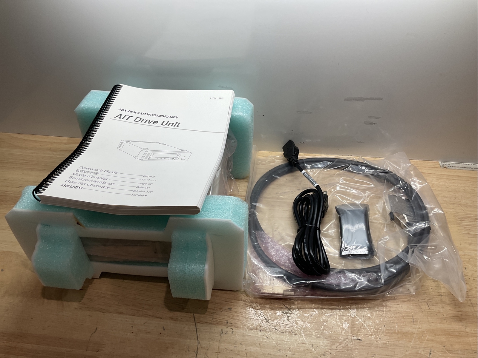 Sony SDX-D700V External Tape Drive BRAND NEW