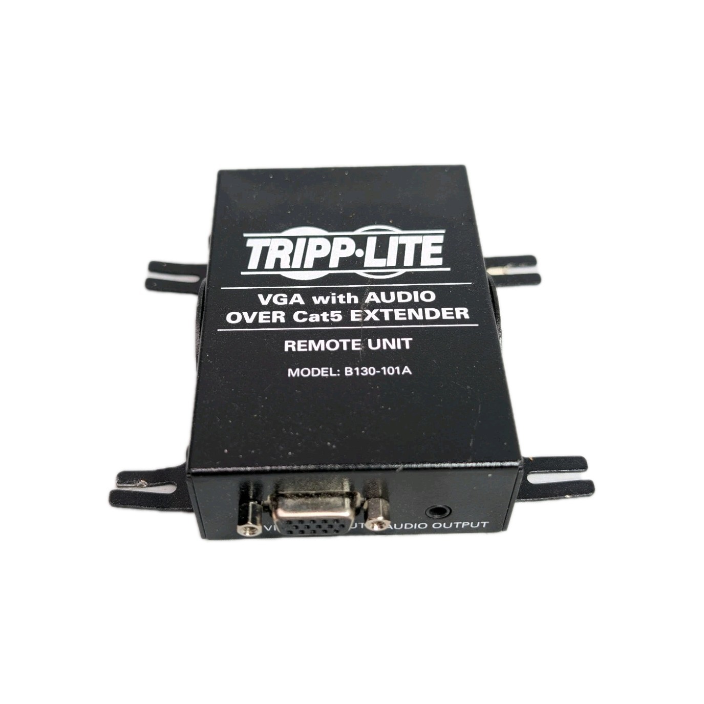 Tripp Lite B130-101A VGA W/ Audio Over Cat5 Extender (Adapter Not Included)